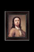 MENGS, Anton Raphael Self-Portrait w7785 oil painting on canvas